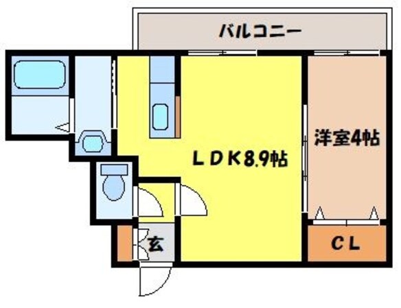 幌平橋駅 徒歩12分 1階の物件間取画像